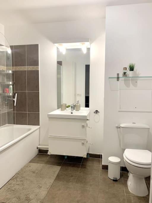 Grand F3 A 30Mn De Paris - Terrasse + Parking Prive Διαμέρισμα Saint-Ouen-l'Aumone Εξωτερικό φωτογραφία